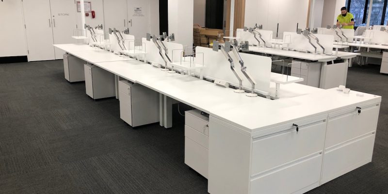 Evan Dixons Workstation Installation Mariquino 5-Mariquino - Furniture installation melbourne