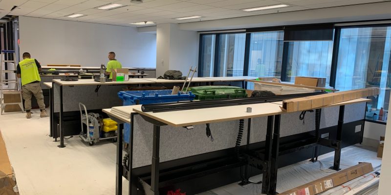 furniture 120 sit:stand workstations-Mariquino - Furniture installation melbourne
