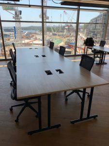 Workstation Installation of 500 fixed height workstations-Mariquino - Furniture installation melbourne