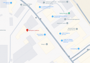 canberra map warehouse